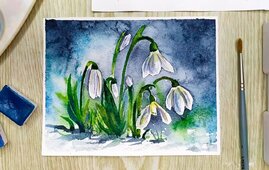 Художественный конкурс "Подснежники"/ 2 апреля.